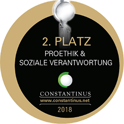 2. Platz beim Constantinus Award 2018